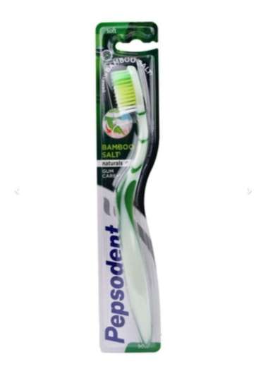 SIKAT GIGI PEPSODENT BAMBOO SALT SOFT HALUS GUM CARE TOOTHBRUSH