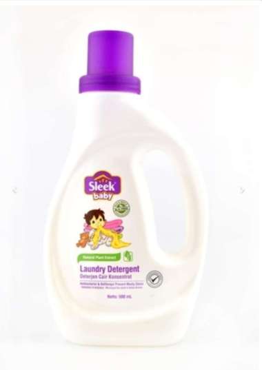 DETERJEN CAIR PAKAIAN BAYI SLEEK BABY 500 ML LAUNDRY DETERGENT