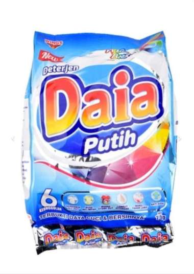 Promo Harga Daia Deterjen Bubuk Putih 1800 gr - Blibli