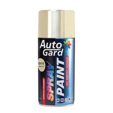 AutoGard Bright Gold AG-G410 Cat Semprot Akrilik Emas Mobil Motor Helm