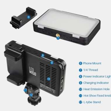 Godox LED M150 Video Light Lampu LEDM150 Vlog Smartphone Lighting tube Multicolor