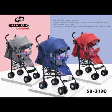 Stroller kereta bayi lucu 319Q (2) SB-319Q grey