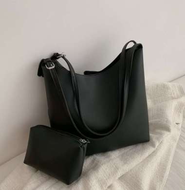 TAS BAHU WANITA VT1788 TAS IMPORT TOTEBAG BESAR TAS FASHION JAKARTA TAS 2IN1 TAS KANTOR TAS CEWEK KO
