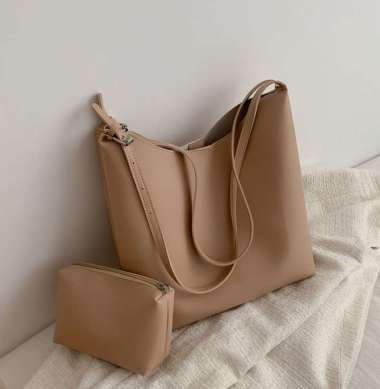 TAS BAHU WANITA VT1788 TAS IMPORT TOTEBAG BESAR TAS FASHION JAKARTA TAS 2IN1 TAS KANTOR TAS CEWEK KO