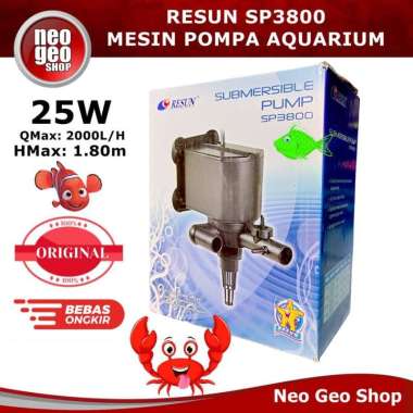 RESUN SP 3800 SP3800 Power Head Mesin Pompa Air Celup Aquarium