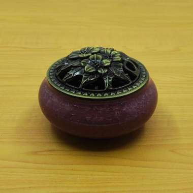 Tempat pembakaran dupa kerucut Pink
