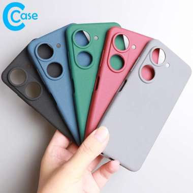 Premium Sandstone Sillicone Case Asus Zenfone 9 Abu