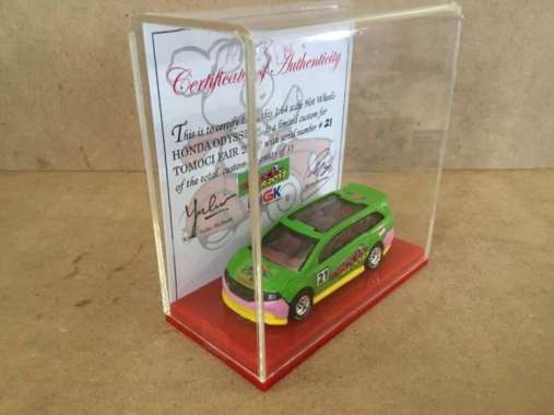 Hotwheels Honda Odyssey Tomoci Fair 2017 Custom No 21