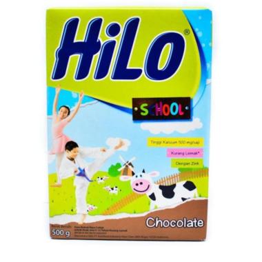 Promo Harga Hilo School Susu Bubuk Chocolate 500 gr - Blibli