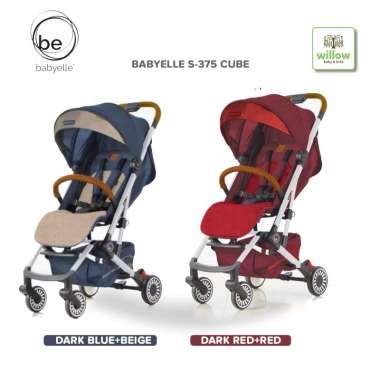 Babyelle S-375 Cube - Stroller Dark Blue+Beige