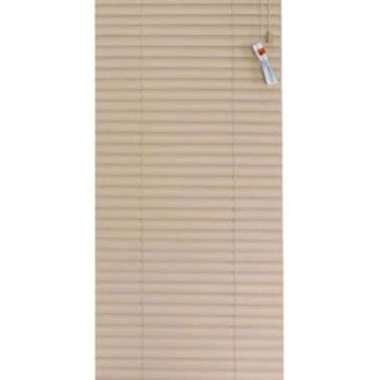 Forhome 60x180 Cm Venetian Blind Krei/Tirai jendela krem malt