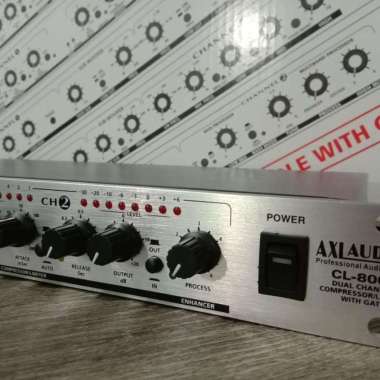 Compressor - Limiter with Gate - 2 Channel AXL AUDION