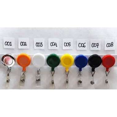 Tali ID CARD Yoyo / Gantungan ID CARD yoyo Trans & Doff Hijau