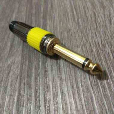 Jack akai Mono plug Geisler - Yellow