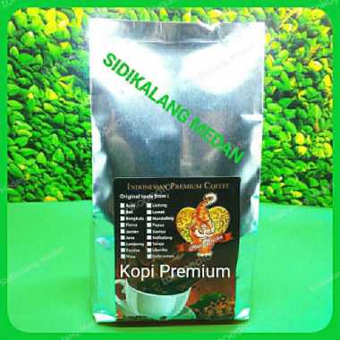 KOPI MEDAN ROBUSTA PREMIUM Coffee Beans/Biji /Fine /Bubuk 500Gr Coffee Robusta Sumatera Sidikalang M