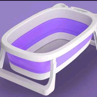 baby bathtub folding bathtub bayi bisa dilipat tempat mandi bayi bisa dilipat ungu