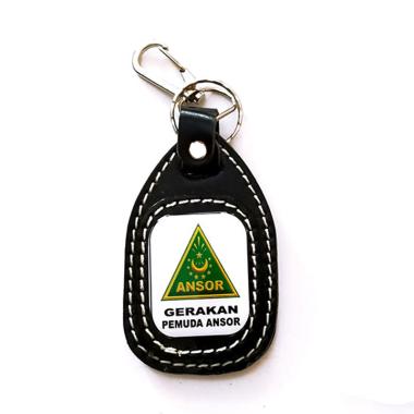 Mulyocreative Logo Gerakan Pemuda ANSOR Gantungan Kunci [3 pcs] Hitam