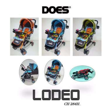 Stroller BabyDoes Lodeo 284 LIMITED EDITION blue