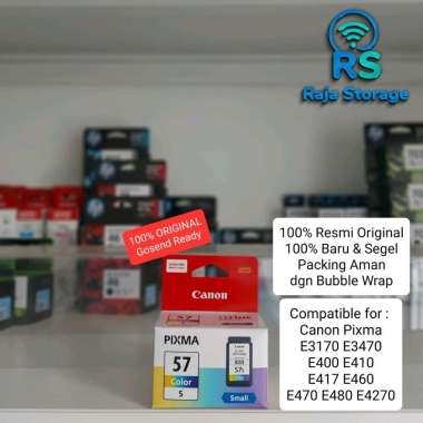 Canon CL57S Small Colour Tinta Warna CL 57s Cartridge 57 S Pixma Printer E400 E410 E460 E470 E477 E3