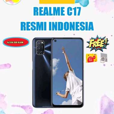 REALME C17 6/256 (RAM 6GB INTERNAL 256GB) GARANSI RESMI INDONESIA Biru