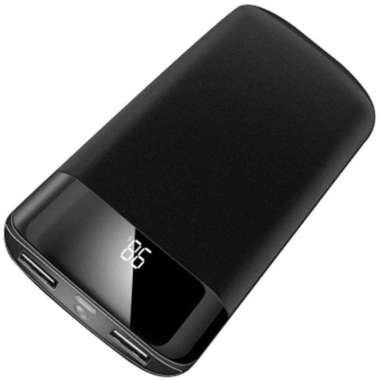 Smart Ms Power Bank 2 Port Usb Led 30000mah No1 Black