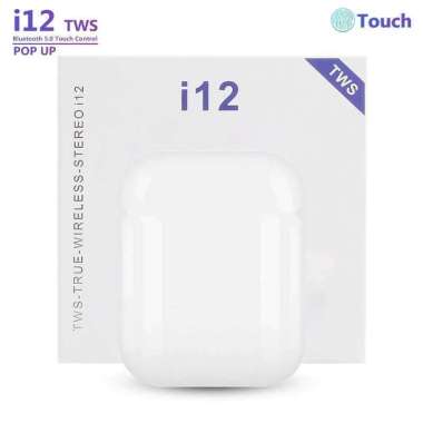 WOJOQ TWS Earphone Bluetooth Headset 5.0 with Charging Case i12