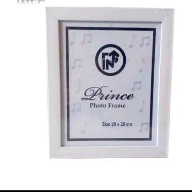 Bingkai Foto 8R/10R (20×25) Hitam Dan Putih Putih