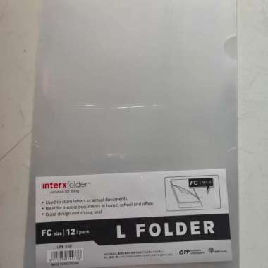 Map L Bening Folio/A4 Inter X