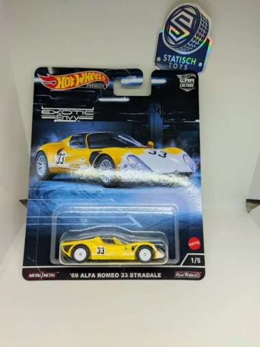 HOT WHEELS 69 Alfa Romeo 33 Stradale Exotic Envy