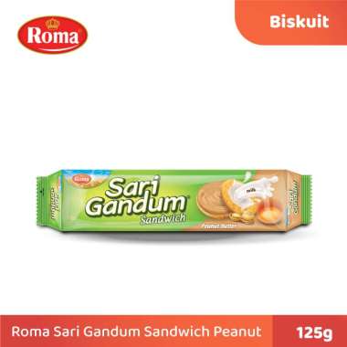 Promo Harga Roma Sari Gandum Peanut Butter 115 gr - Blibli