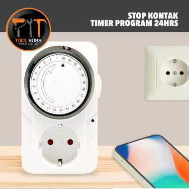 STOP KONTAK TIMER 24 HOURS KENMASTER