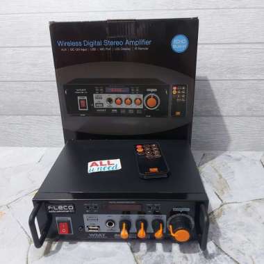 Amplifier Bluetooth Fleco D13 - Ampli Karaoke Fleco D13 Mp3 Player