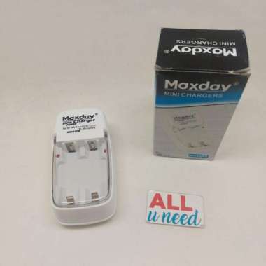 Charger Maxday MD820B - Cas Batre AA dan AAA - Battery Charger