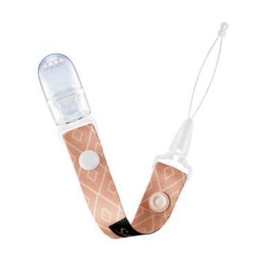 Simba Cyristal Luxury Pacifier Clip Brown