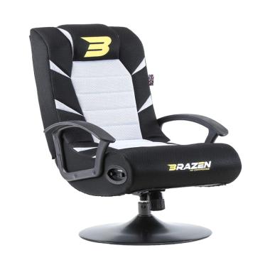 BraZen Pride 2.1 Bluetooth Surround Sound Gaming Chair - White