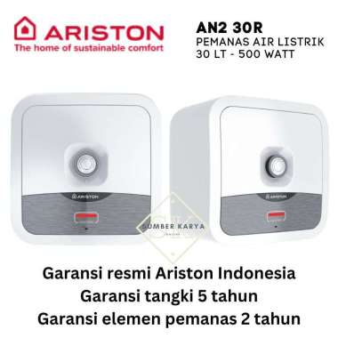 Ariston Water Heater AN2 30 R / Pemanas Air Listrik Ariston AN2 30 R 500 ID / Ariston Andris2 AN2 30