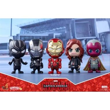 Hot Toys Cosbaby Captain America Civil War War Machine Action Figure