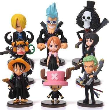 Action Figure One Piece Set 9 Pcs Model 65