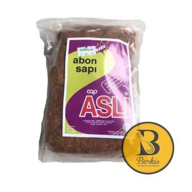 Abon Sapi Cap Asli 1 Kg / Super Premium Serat Kasar Gurih