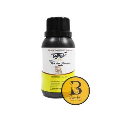 Toffieco Pasta Rum Butter Cream 100 Gr / Perisa Pewarna Rhum BTC