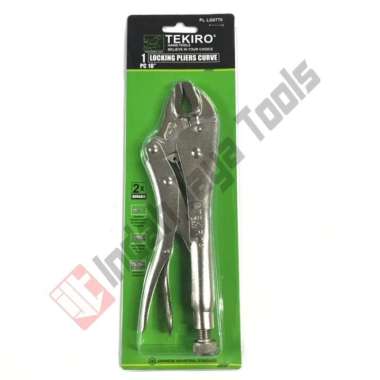 TEKIRO Tang Buaya Bengkok 10 Inch Vice Grip Locking Pliers Tang Jepit