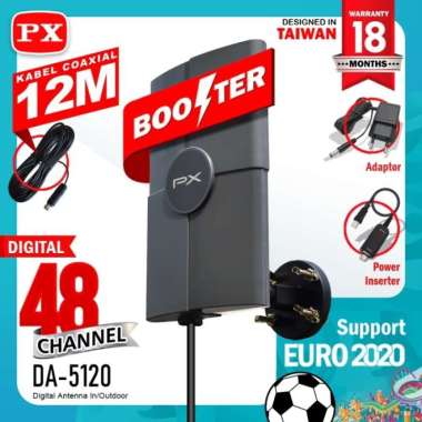 PX DA-5120 ANTENA TV 4K Digital Indoor Outdoor Antene PX DA5120 4K