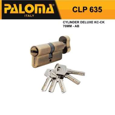 Silinder Kunci Pintu / Kunci Silinder Knob Paloma QHCLP 635 70 mm Silinder Kunci Komputer Murah Berk