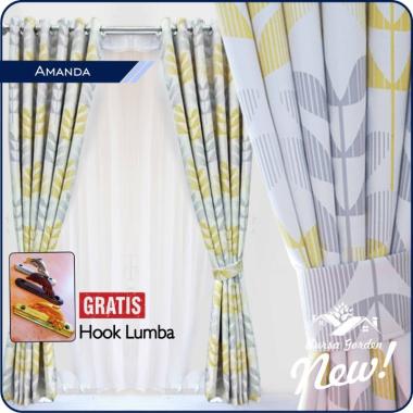 Jual Bursa Gorden Jendela Minimalis Motif Bunga Kopi Gorden Brown Murah Agustus 2020 Blibli Com
