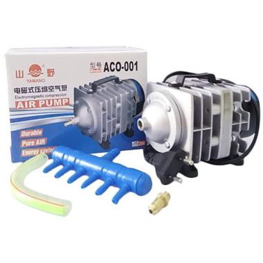 Yamano ACO 001 Aerator Aquarium Silver