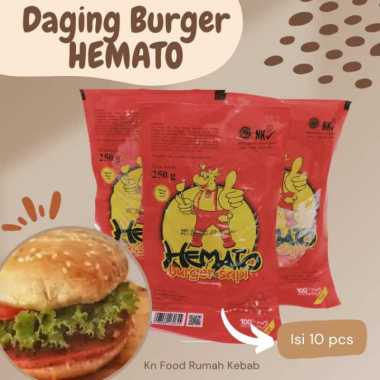 Sahara Daging Burger Hemato [10 pcs]