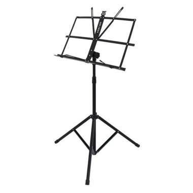 Ammoon Tripod Stand Partitur Sheet Musik tempat buku kertas cord chord