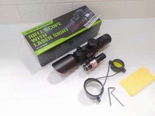 TELESCOPE M9 LS3-10X42E TELESKOP M9 LS3-10X42E LASER MERAH ACCURATE M9