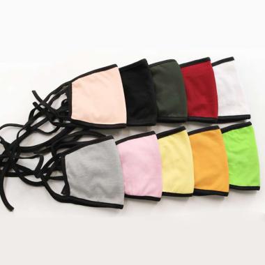 ELLIPSES INC Tali Sambung Katun Masker Kain Jilbab [2Ply/ Bisa Dicuci] Hijau Army