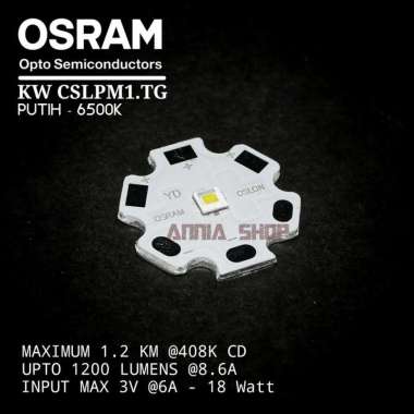 OSRAM LED EMITTER KW CSLPM1.TG ALUMUNIUM 20MM WHITE PUTIH